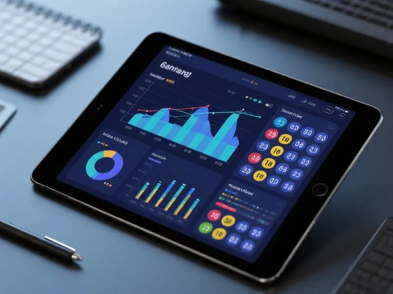 智能数据分析面板